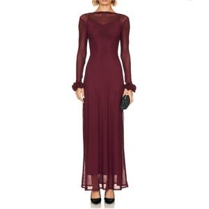 Revolve dress, worn once, Kenta Dress in Fig